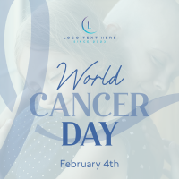 World Cancer Day Awareness Linkedin Post