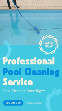 Pool Cleaning Service Video
