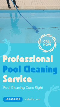 Pool Cleaning Service TikTok Video