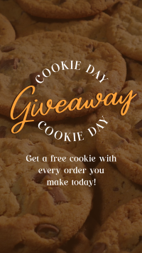 Cookie Giveaway Treats Instagram Reel