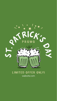 St. Patrick's Beer Facebook Story