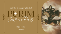 Purim Costume Party Animation