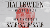 Halloween Sale Animation