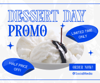 Contemporary Dessert Promo Facebook Post