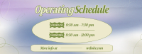 Soft Operating Hours Facebook Cover