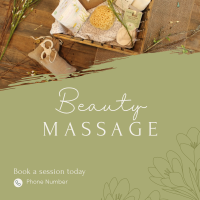 Beauty Massage Instagram Post