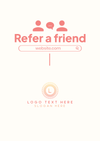 Refer A Friend Poster