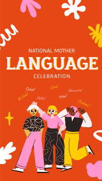 Celebrate Mother Language Day Instagram Story