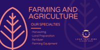 Agriculture and Farming Twitter Post