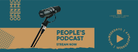 People's Podcast Facebook Cover Design