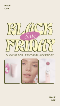 Beauty Black Friday TikTok Video Design