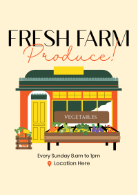 Fresh Farm Produce Flyer