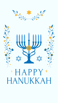 Hanukkah Festival of Lights Facebook Story