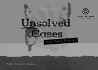 Unsolved Crime Podcast Postcard