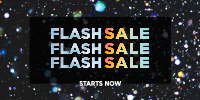 Flash Sale Confetti Twitter Post