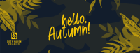 Hello Autumn Season Facebook Cover Image Preview