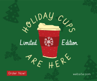 Christmas Cups Facebook Post