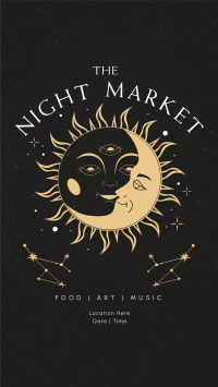 Sun & Moon Market Facebook Story