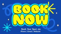 Quirky Booking Reservation Animation