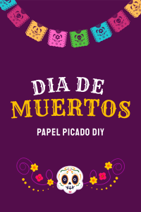 Festive Dia De Los Muertos Pinterest Pin