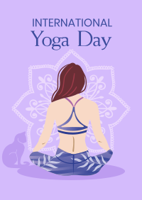 Yoga Day Meditation Poster