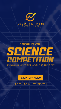  World Science Day Contest Facebook Story Design