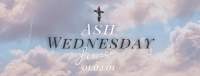 Cloudy Ash Wednesday  Facebook Cover Image Preview