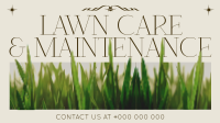 Elegant Lawn Care Animation