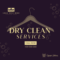 Dry Clean Service Instagram Post
