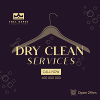 Dry Clean Service Instagram Post Image Preview