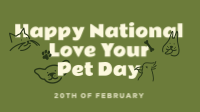 Cute Pet Greeting Animation