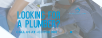 Modern Clean Plumbing Service Facebook Cover