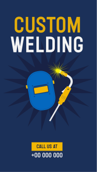 Custom Welding Facebook Story