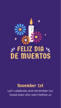 Feliz Dia De Muertos Instagram Story