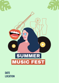 Summer Music Festival Poster