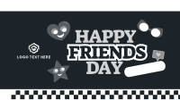 Quirky Friendship Day Facebook Event Cover