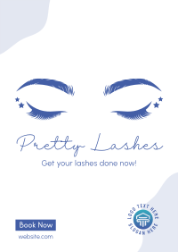 Pretty Lashes Poster