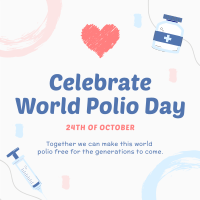 Polio Day Instagram Post example 1