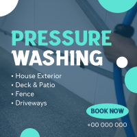 Pressure Wash Service Linkedin Post Design