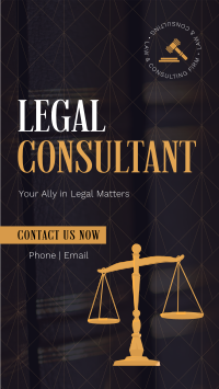 Corporate Legal Consultant Instagram Story