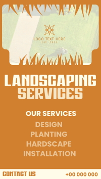 Clean Landscape Professionals TikTok Video Design