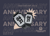 Anniversary Promo Postcard