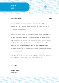 Pattern Corporate Generic Letterhead Design