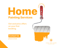 Home Paint Service Facebook Post