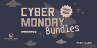 Cyber Bundle Deals Twitter Post Design