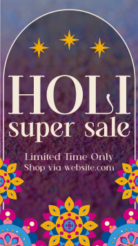 Holi Sale Patterns Instagram Story