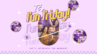 Fun Friday Party Animation