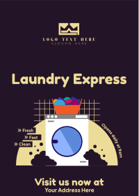 Laundry Express Flyer