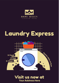 Laundry Flyer example 4