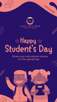 Student's Celebration Facebook Story